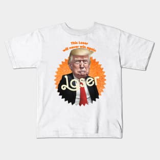 This Loser will never win again Kids T-Shirt